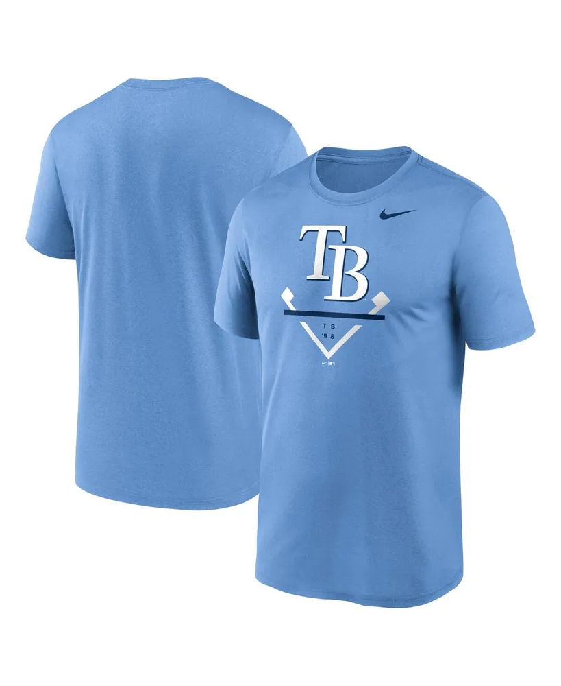 Men's Nike Light Blue Kansas City Royals Authentic Collection Velocity Practice Performance T-Shirt Size: Large