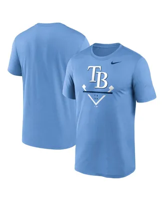 Men's Nike Light Blue Tampa Bay Rays Icon Legend T-shirt