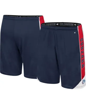 Men's Colosseum Navy Gonzaga Bulldogs Haller Shorts