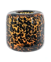 Ab Home Chee Glass Vase, 7.9" D