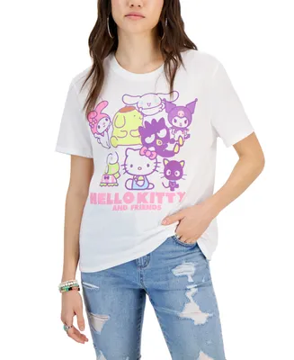 Love Tribe Juniors' Hello Kitty And Friends Graphic T-Shirt