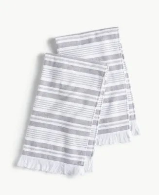 Parker Stripe Kitchen Towel, Set of 2