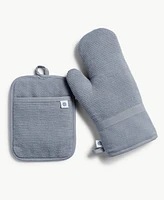 Tatum Potholder and Oven Mitt 2-Piece Kitchen Set