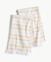 Parker Stripe Kitchen Towel, Set of 2