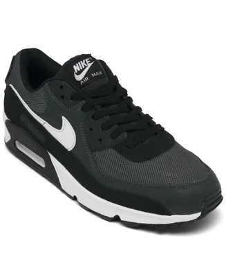 Nike Big Girls Air Max 90 Leather Running Sneakers from Finish Line - Macy's