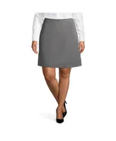 Lands' End Women's Blend Chino Skort Top of Knee