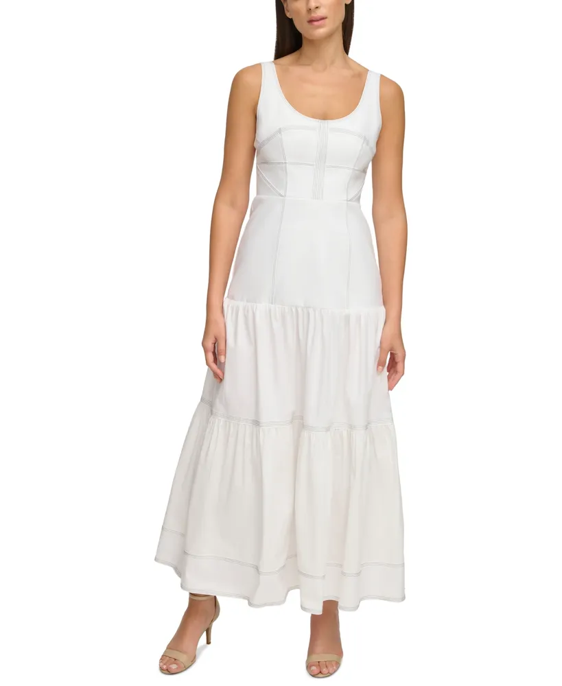 donna karan maxi dress