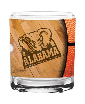 Alabama Crimson Tide 14 Oz Basketball Glass