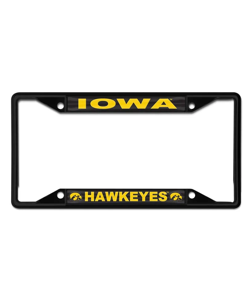 Wincraft Iowa Hawkeyes Chrome Color License Plate Frame