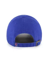 Men's '47 Brand Royal Chicago Cubs Team Pride Clean Up Adjustable Hat