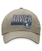 Men's Top of the World Khaki Xavier Musketeers Slice Adjustable Hat