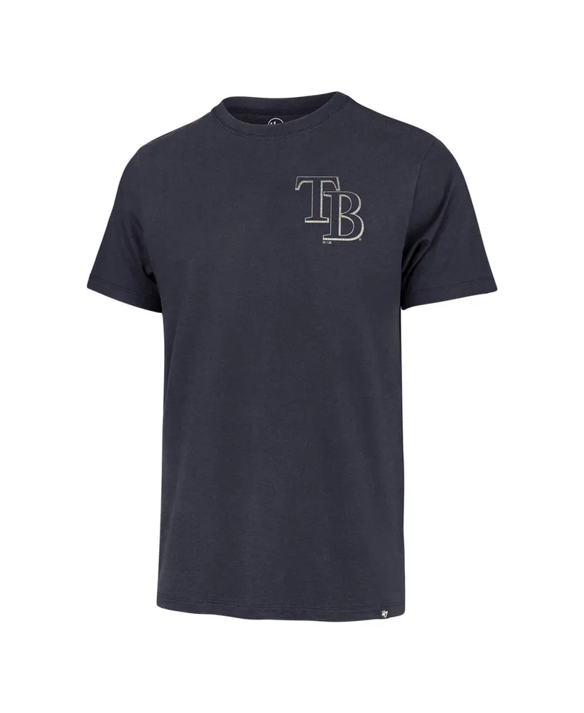 Men's '47 Brand Navy Tampa Bay Rays Turn Back Franklin T-shirt