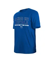 Men's New Era Royal Kansas City Royals Batting Practice T-shirt