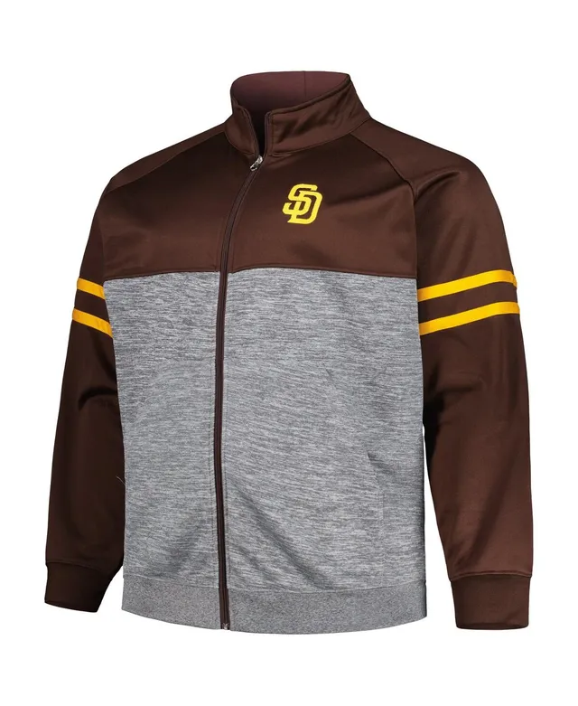 Stitches San Diego Padres Brown Camo Full-Zip Jacket