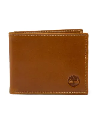 Timberland Men's Buff Apache Billfold Leather Wallet