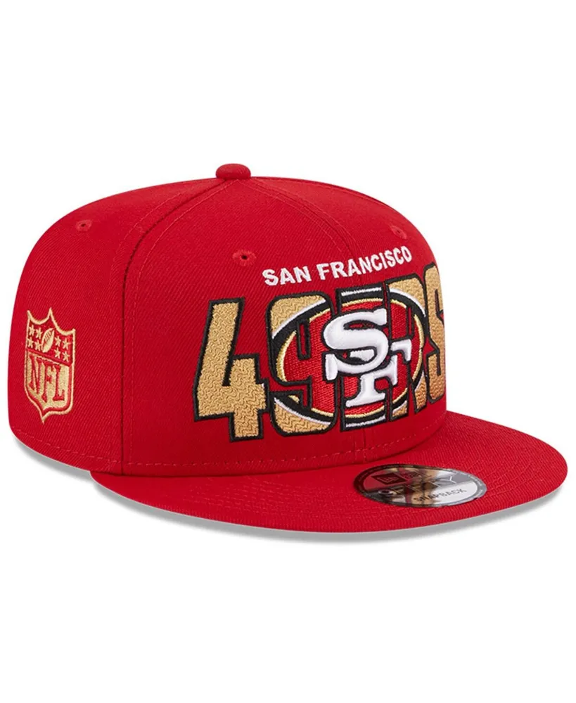 New Era Men's Scarlet San Francisco 49ers Main Bucket Hat - Macy's