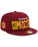 Men's New Era Burgundy Washington Commanders 2023 Nfl Draft 59FIFTY Fitted Hat