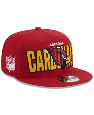 Men's New Era Cardinal Arizona Cardinals 2023 Nfl Draft 9FIFTY Snapback Adjustable Hat