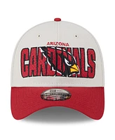 Men's New Era Stone, Cardinal Arizona Cardinals 2023 Nfl Draft 39THIRTY Flex Hat