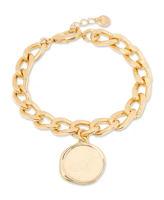 brook & york 14K Gold-Plated Sadie Personalized Initial Bracelet - Gold