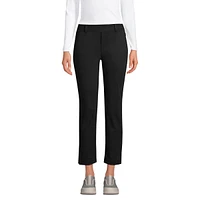 Lands' End Women's Flex Mid Rise Pull On Crop Pants