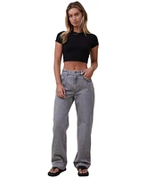 Cotton On Women's Loose Straight Jeans