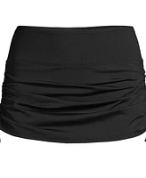 Lands' End Women's Tummy Control Adjustable Swim Skirt Bottoms