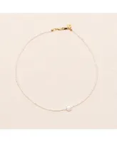 Joey Baby 18K Gold Plated Freshwater Pearls - Rokas Necklace 16" For Women