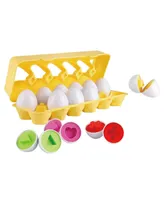 Nothing But Fun Toys Shape Sorting & Matching Egg Playset