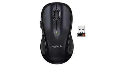 Logitech M510 Wireless Computer Mouse - Black