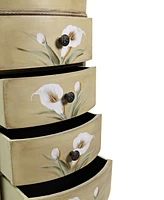 Nearly Natural Antique-Style Accessory Table