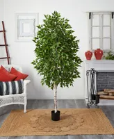 Nearly Natural 6' Birch Artificial Tree