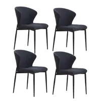 Simplie Fun Dining Chairs Set Of 4, Upholstered Side Chairsble Kitchen Chairs Accent Chair Cushion