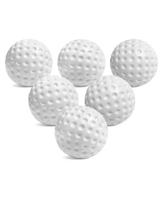 Toddler & Little Kids Replacement Golf Ball 2" - for Little Tikes Golf Set - 6 Pack | Oversized, Plastic Golf Balls for Beginners