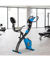 Soozier Stationary and Recumbent Stationary Bike for Full Body Workouts,