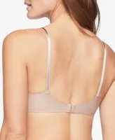 Warners No Side Effects Underarm-Smoothing Comfort Underwire Lightly Lined T-Shirt Bra 1356