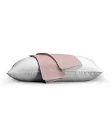 Pillow Gal Pink Cotton Percale Pillow Protectors- Standard