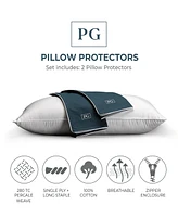 Pillow Guy 100% Cotton Sateen 2-Pack Protectors