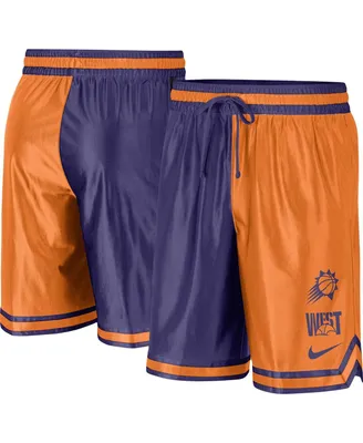 Men's Nike Orange, Purple Phoenix Suns Courtside Versus Force Split Dna Performance Shorts