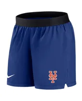 Women's Nike Royal New York Mets Authentic Collection Team Performance Shorts