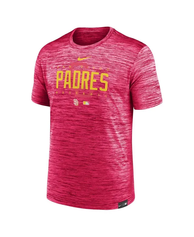 New Nike San Diego Padres City Connect Velocity T-Shirt Dri-fit