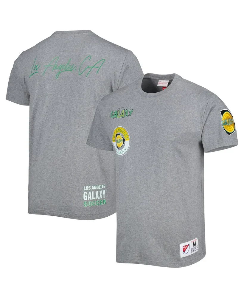 Men's Mitchell & Ness Gray La Galaxy City T-shirt