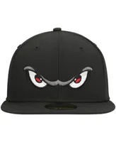 Men's New Era Black Lake Elsinore Storm Authentic Collection Road 59FIFTY Fitted Hat