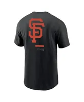 Men's Nike Black San Francisco Giants Over the Shoulder T-shirt