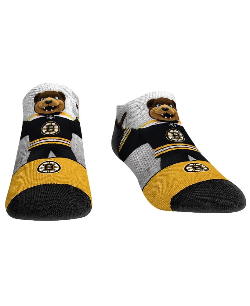 Youth Boys and Girls Rock 'Em Socks Boston Bruins Mascot Walkout Low-Cut Socks