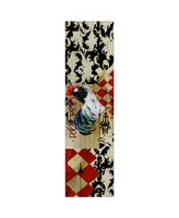 D Style Vertes Kitchen VRT3 2'3" x 7'6" Runner Area Rug