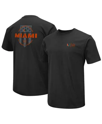 Men's Colosseum Miami Hurricanes Oht Military-Inspired Appreciation T-shirt