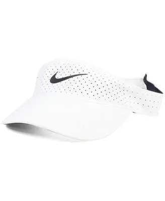 Men's Nike White Performance Adjustable Visor