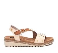 Xti Women's Sandals With Gold Studs