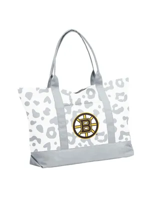 Women's Boston Bruins Leopard Pattern Tote